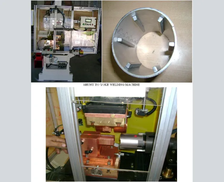 Yoke to Pole Welding